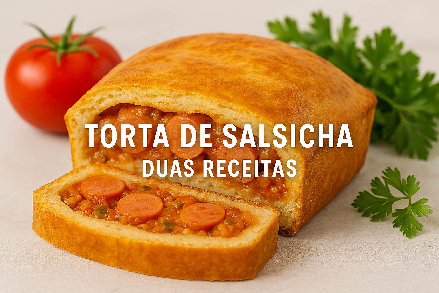 Torta de Salsicha – Duas Receitas