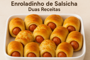 Enroladinho de Salsicha – Duas Receitas